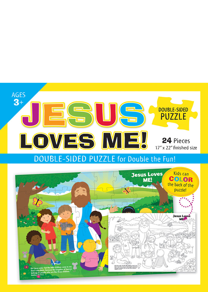 Jesus Loves Me ! Double-Sided Puzzle