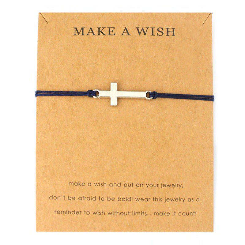 Make a Wish Bracelet (Different colours available)
