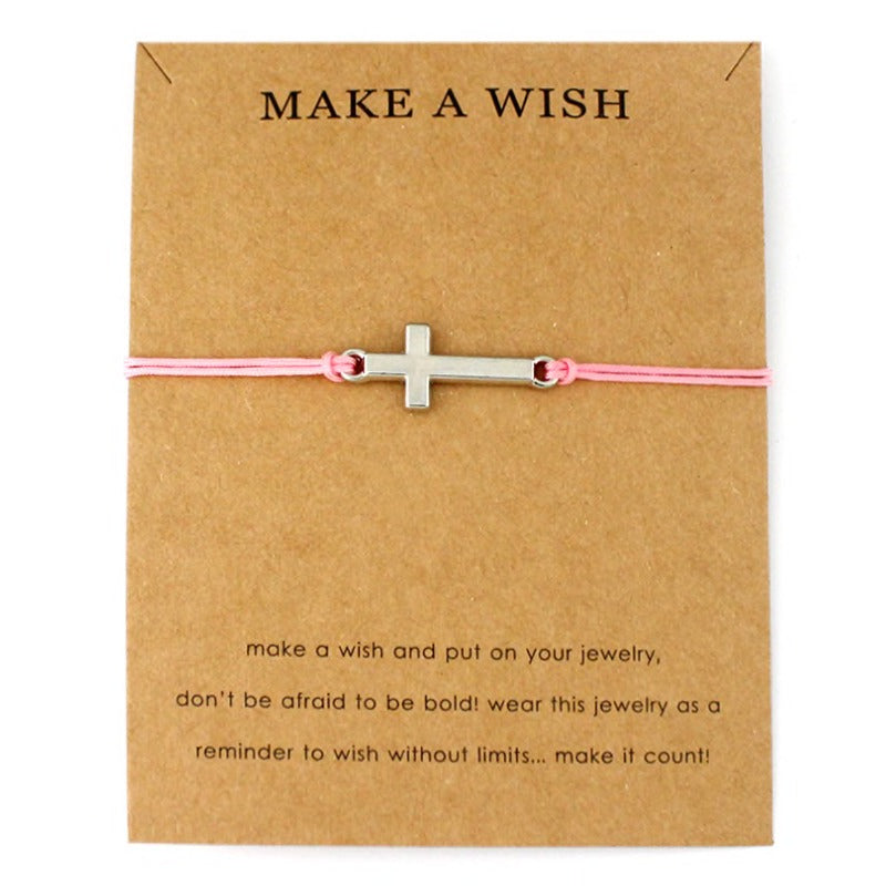 Make a Wish Bracelet (Different colours available)
